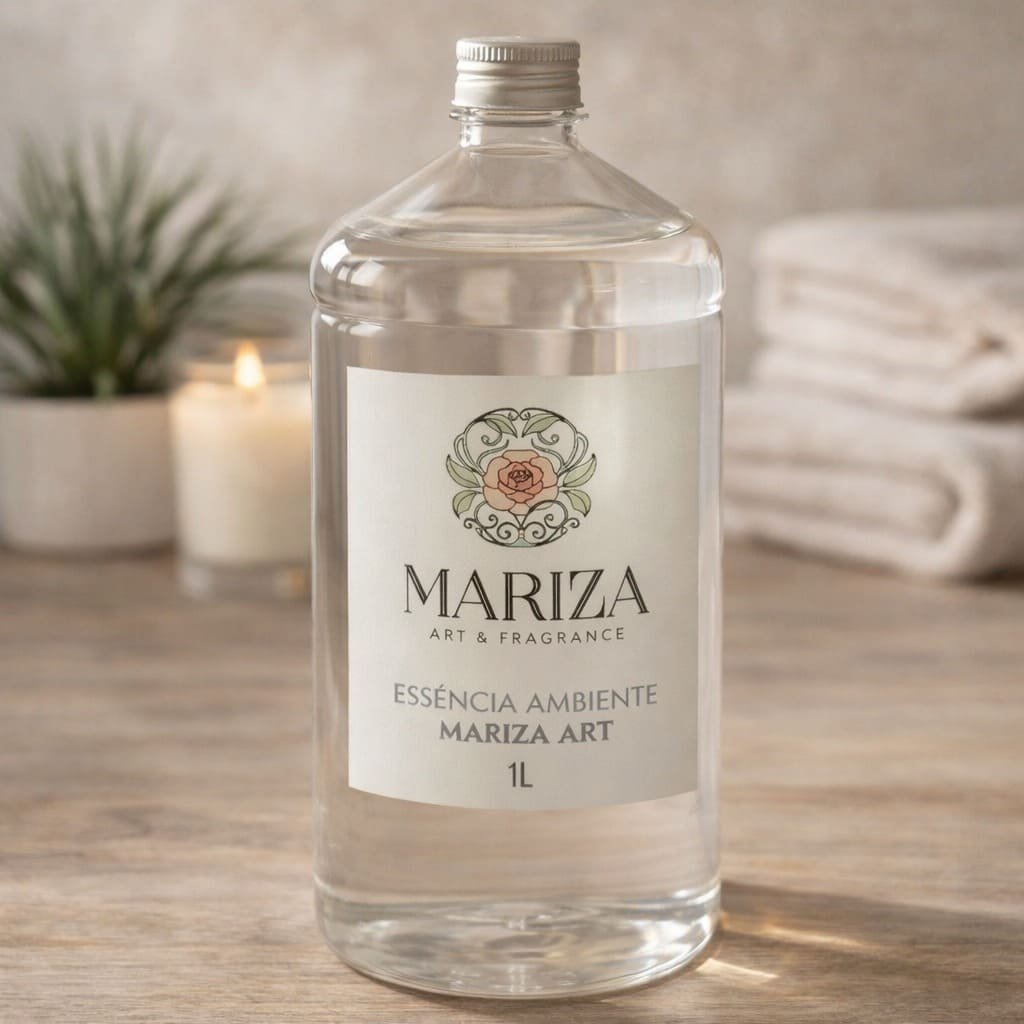 Essência Ambiente Mariza Art 1 Litro – Difusor, Spray ou Aromatizador de Ambiente