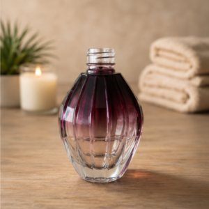 Vidro lamp marrom degradê 300 ml
